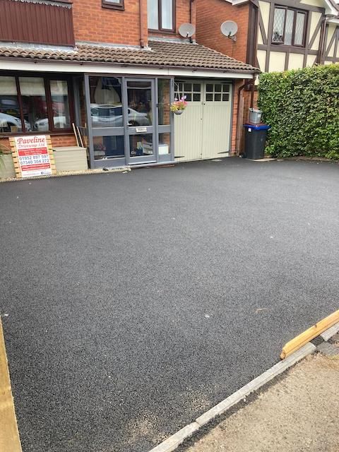 Telford tarmac driveways Paveline Driveways Limited install quality tarmac driveways in Telford and throughout Shropshire