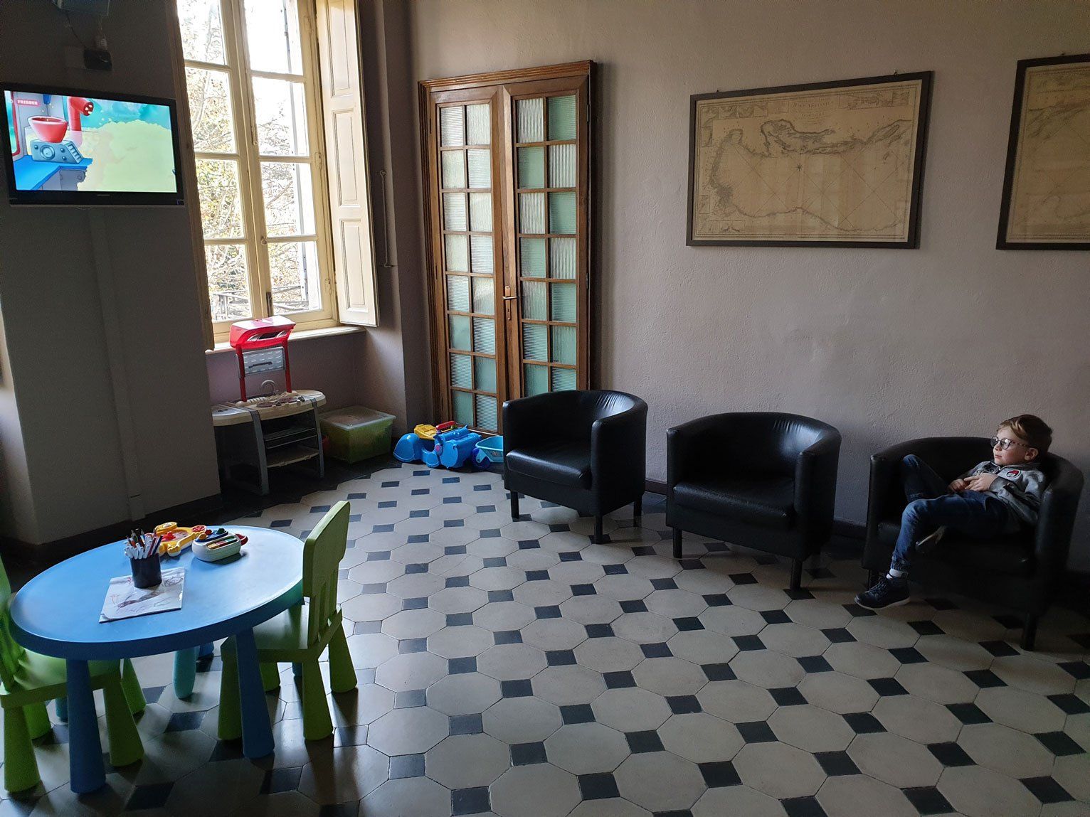 Sala d'attesa - Studio oculistico e trattamenti oftalmologici