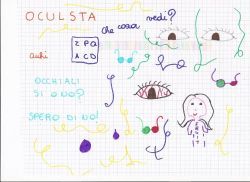 disegno di un bambino paziente del centro