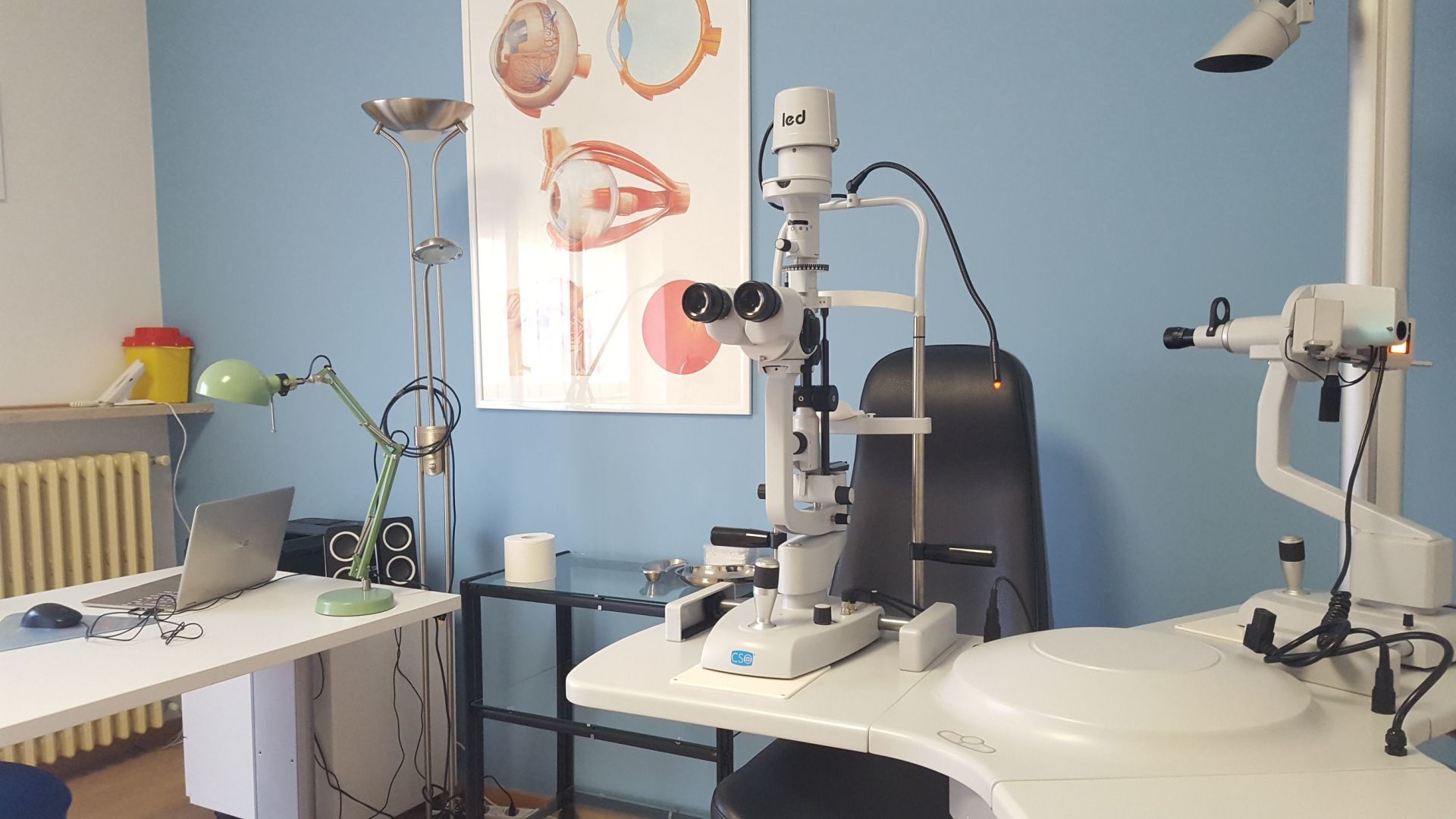 Strumentazione presso lo Studio oculistico di San Giorgio Monferrato Dott. Rolle Daliele