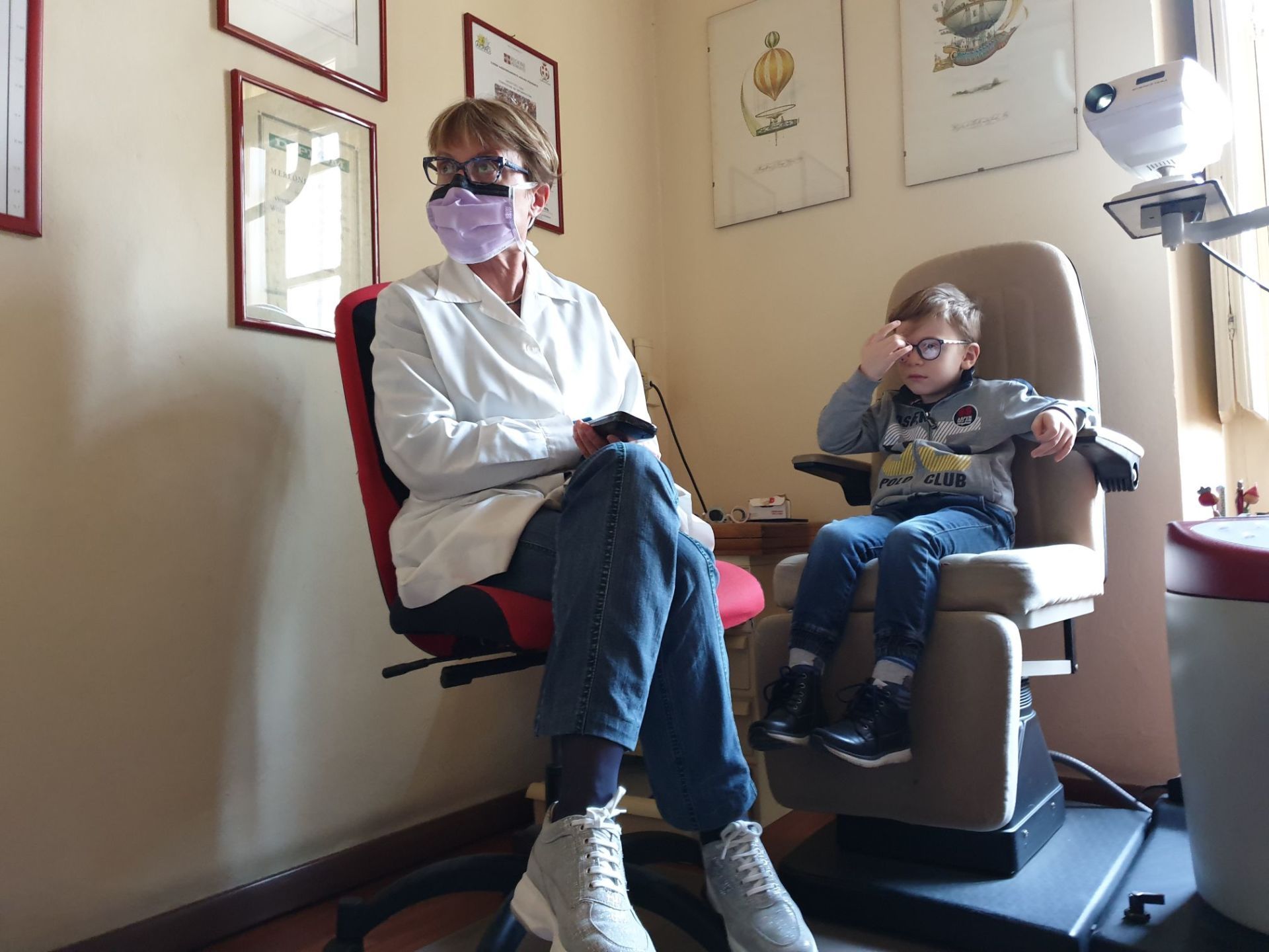 Visita oculistica pediatrica