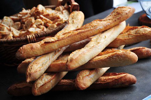 Sticks of bread