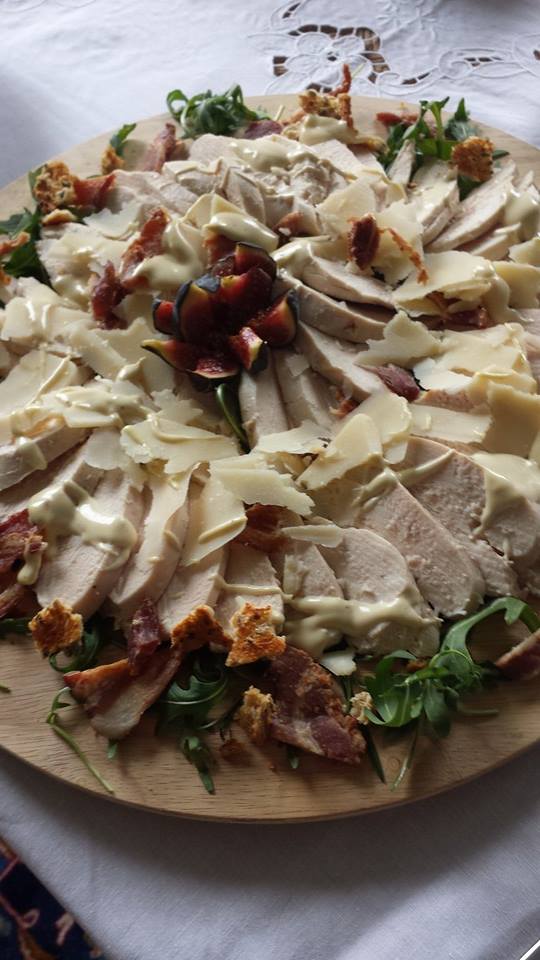 Chicken Caesar salad