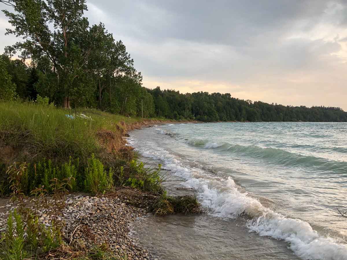 Looking south to Kincardine