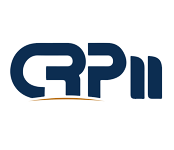 Um logotipo azul e branco para gpi em um fundo branco.