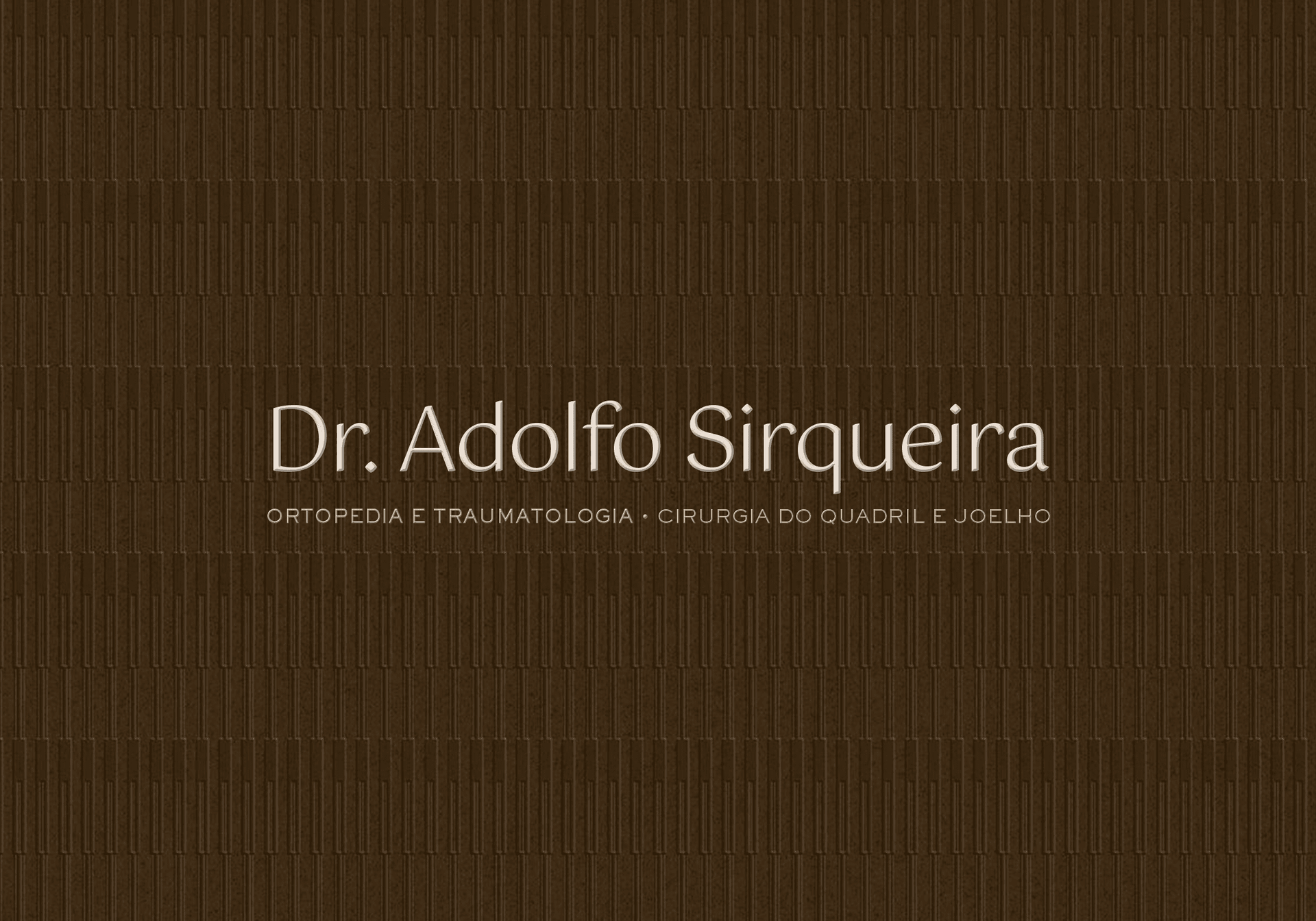 Adolfo Sirqueira - Identidade Visual