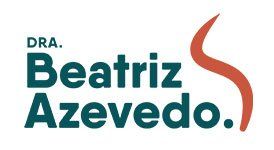 Um logotipo para o dr. Beatriz Azevedo com um S vermelho sobre fundo branco