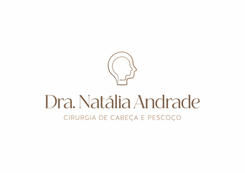 Logotipo da Dra. Natália Andrade, Cirurgia de Cabeça e Pescoço. 