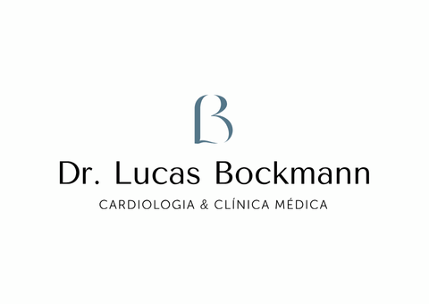 Logo for Dr. Lucas Bockmann, featuring a teal 