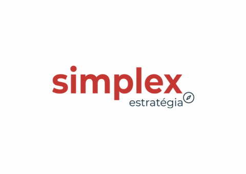Logotipo da Simplex Estratégia, com 