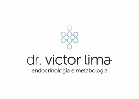 Logotipo do Dr. Victor Lima, endocrinologista. 