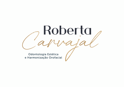 Logo for Roberta Carvajal: dark blue 