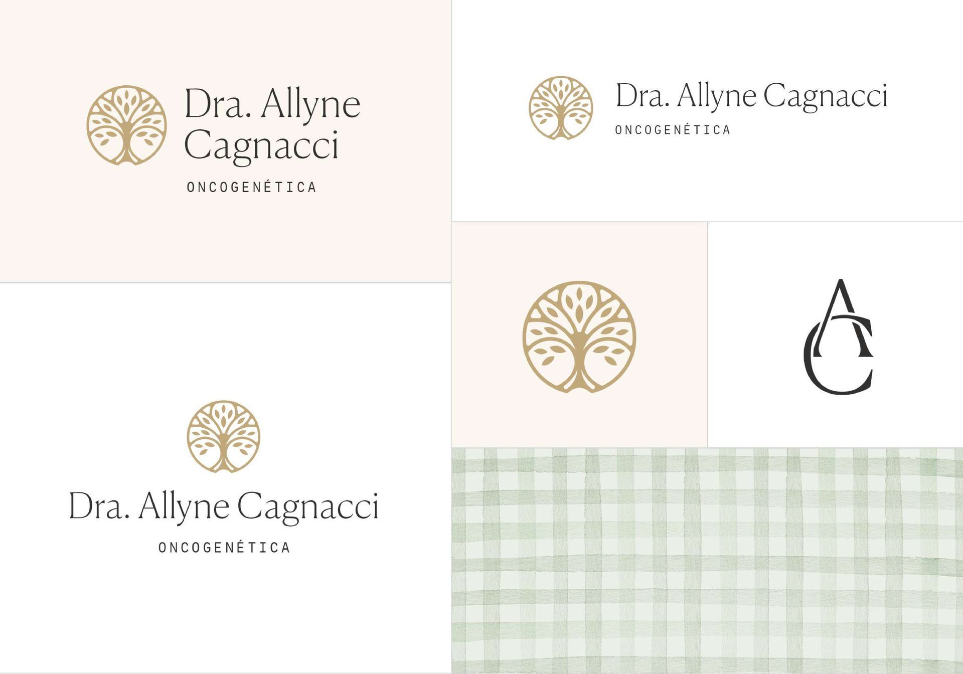 Allyne Cagnacci - Identidade Visual e Criação de Website
