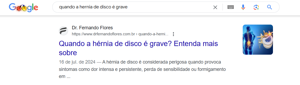 Uma imagem borrada de uma página de pesquisa do Google