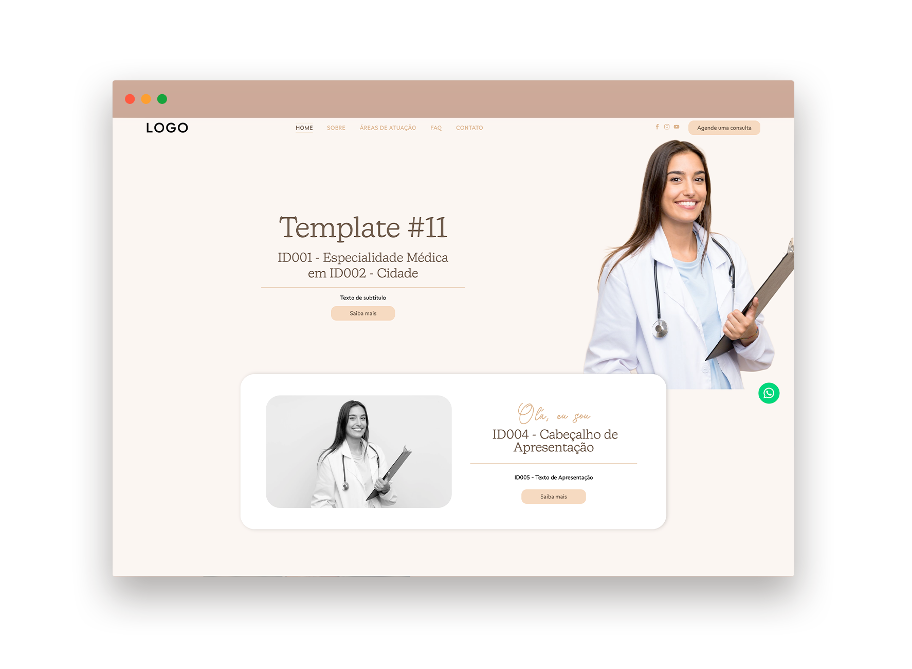 Uma captura de tela de um site na tela do computador.