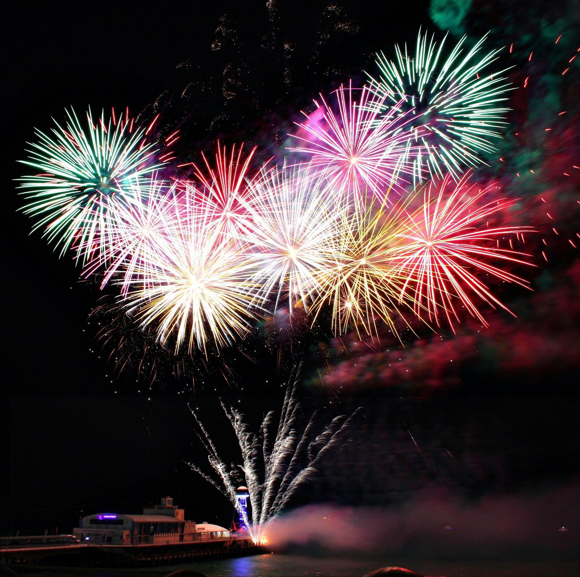 Fireworks for New Year's Eve celebration