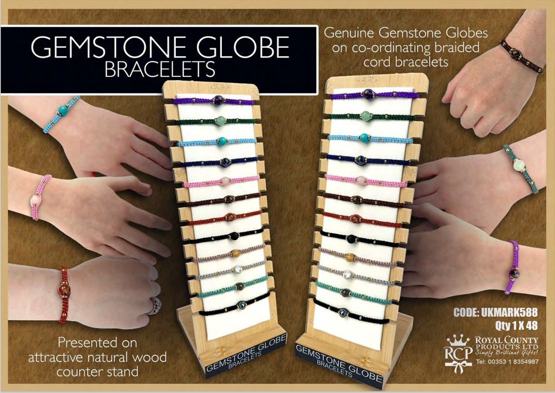 Gemstone Bracelets from Royal County Products
