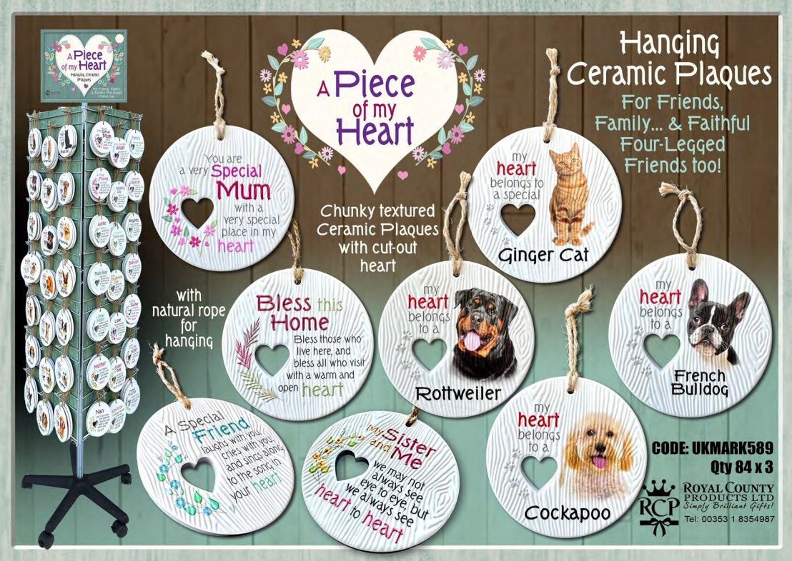 Piece of my heart from Royal County Products