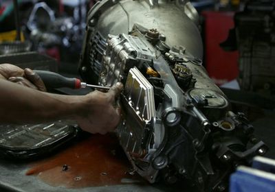 Mechanic Working on Car Transmission — Salem County, NJ — Goodeal Transmissions
