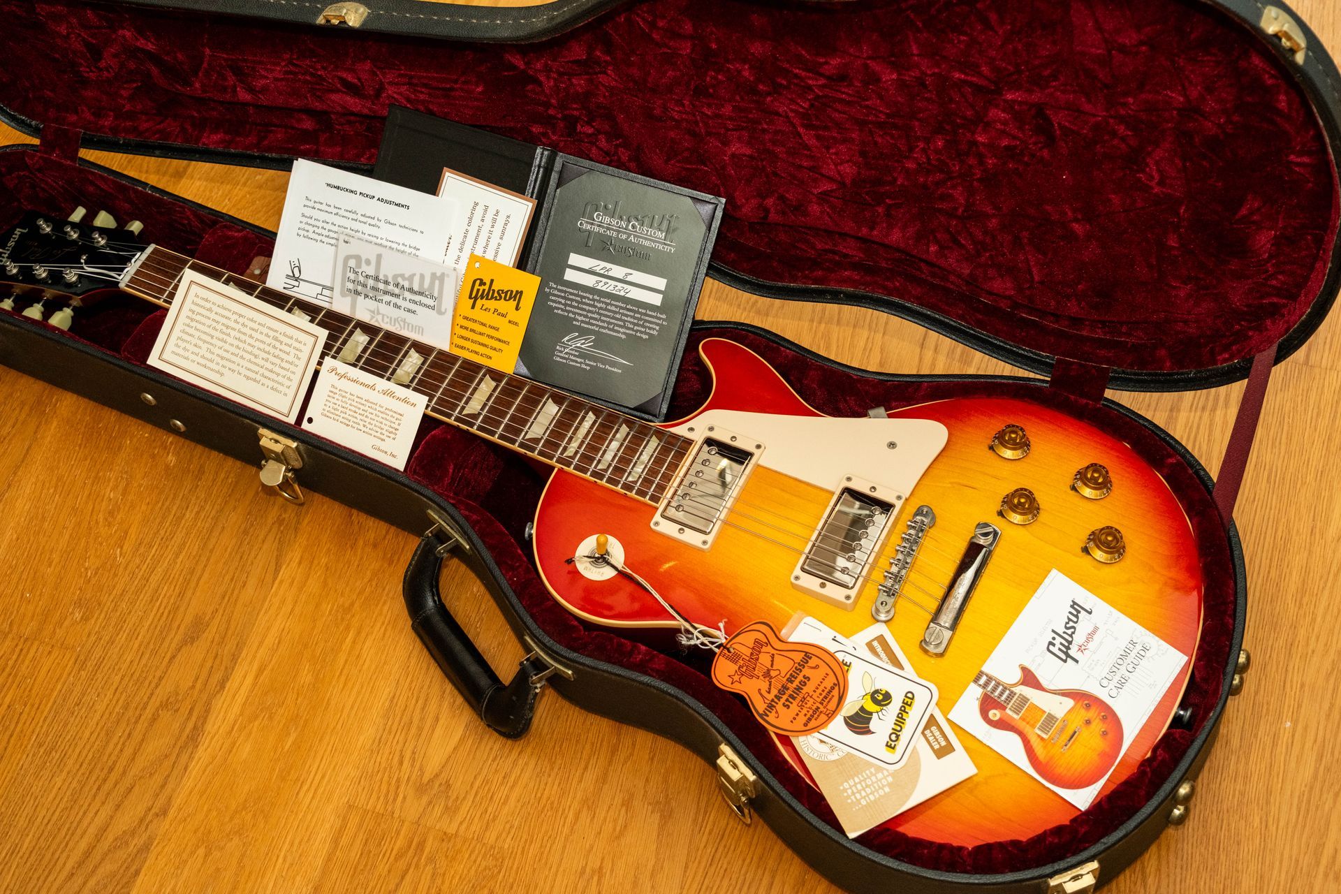 2009 Gibson Custom Shop Historic Collection 1958 Les Paul Standard - Washed Cherry