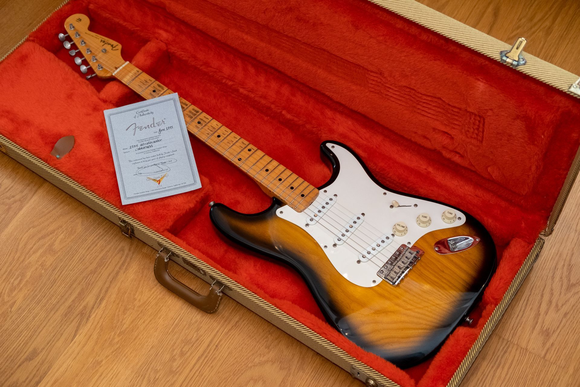 1995 Fender Custom Shop '54 Reissue Stratocaster