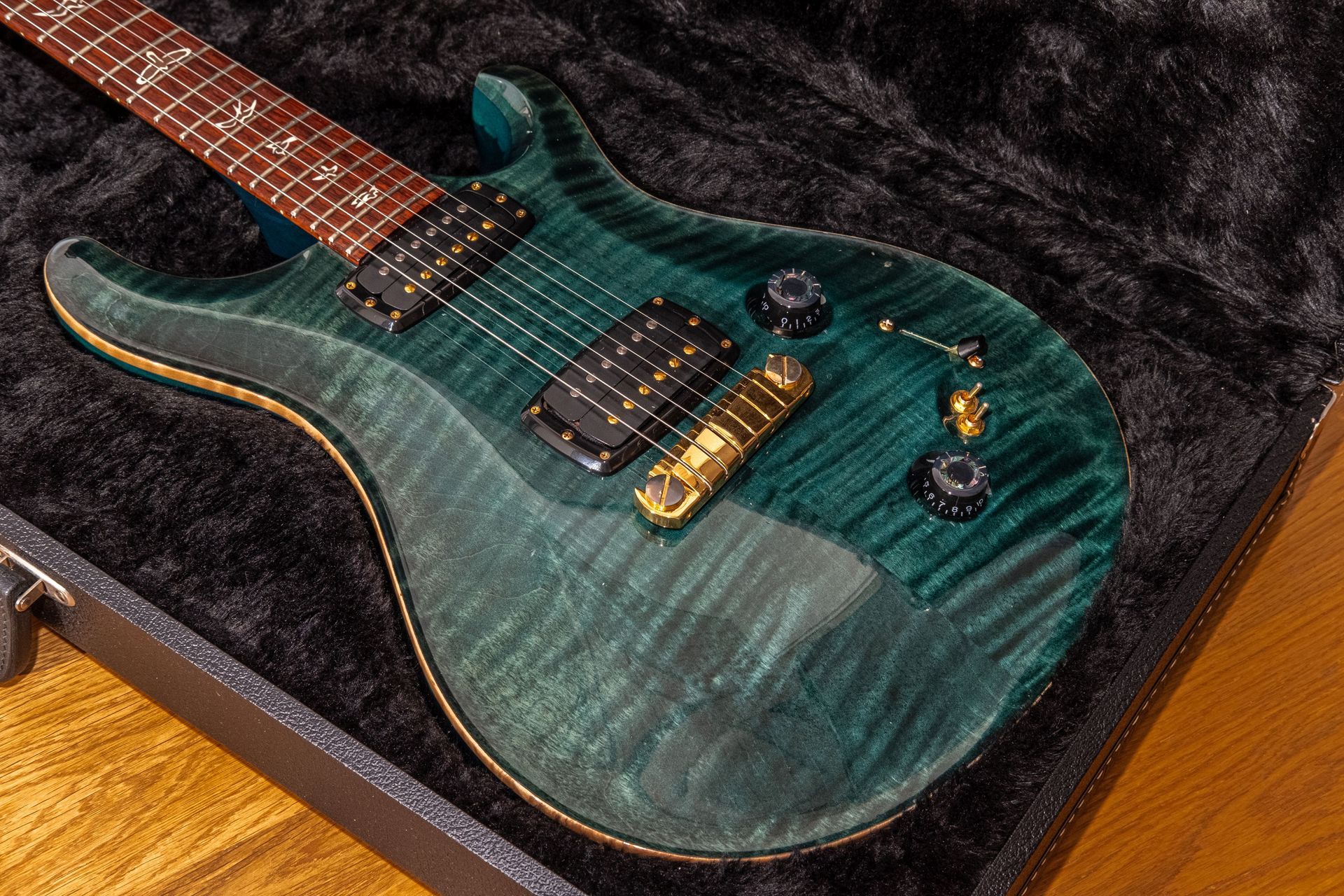 2012 PRS 408 Teal Black