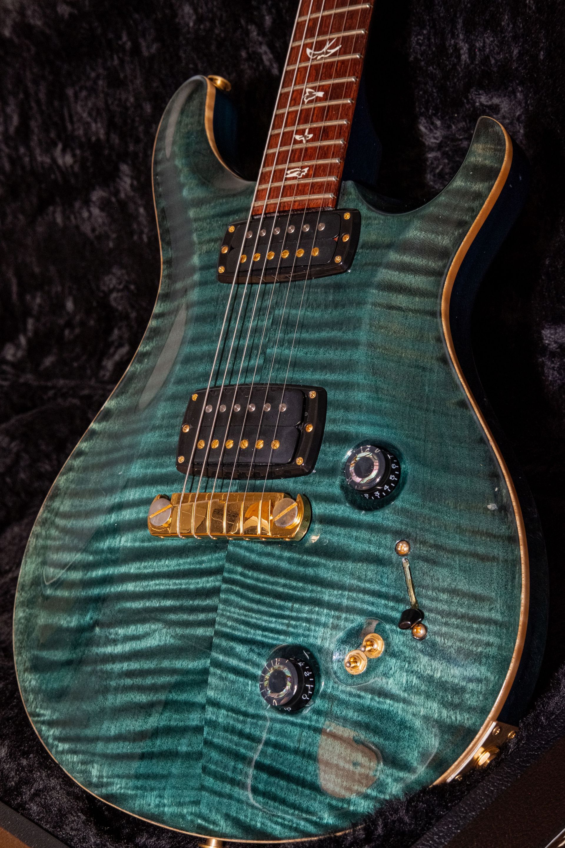 2012 PRS 408 Teal Black
