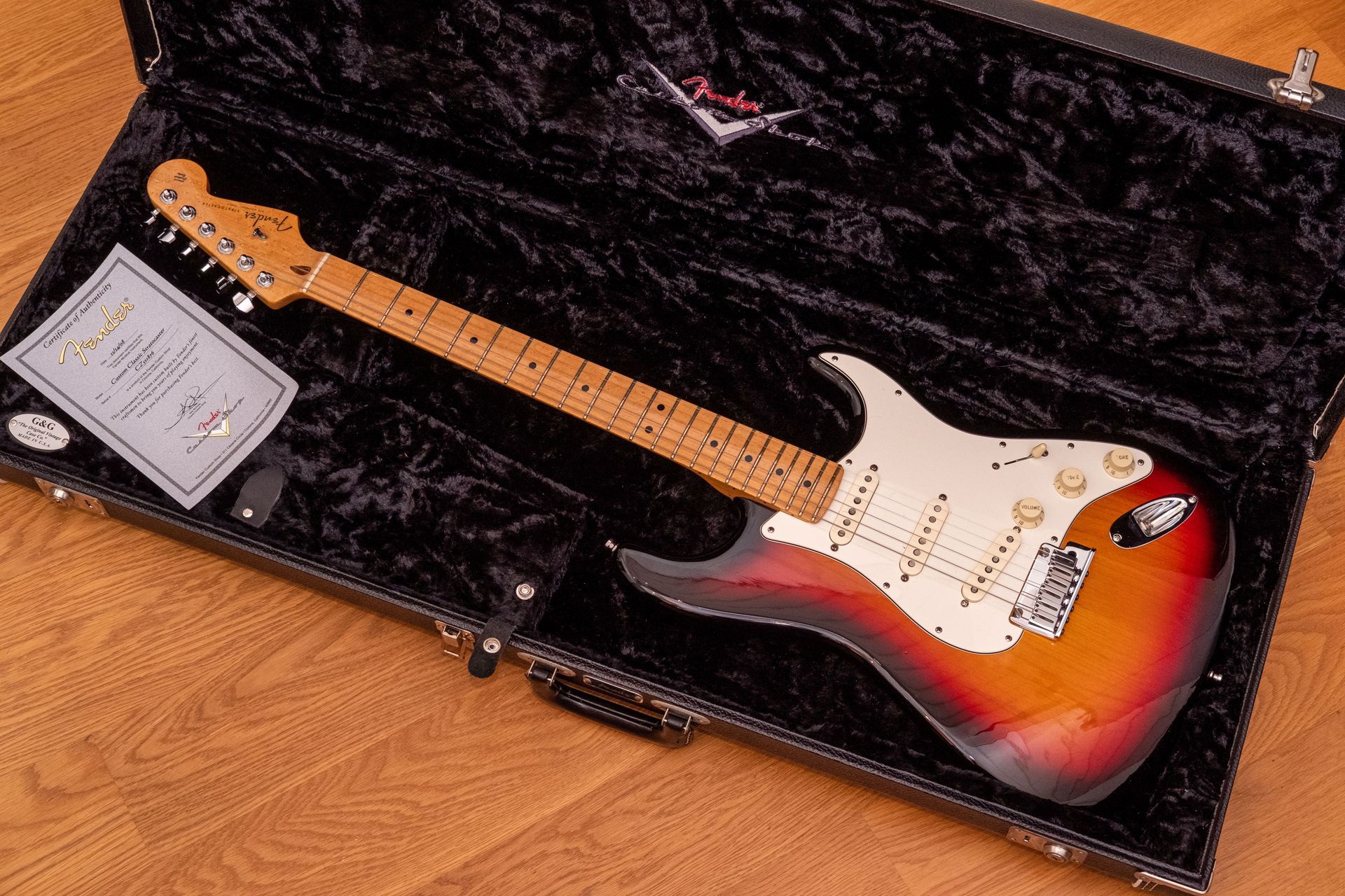 2008 Fender Custom Shop Custom Classic Stratocaster