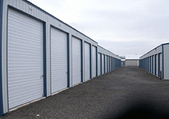 Two Rows of Storage Facilities