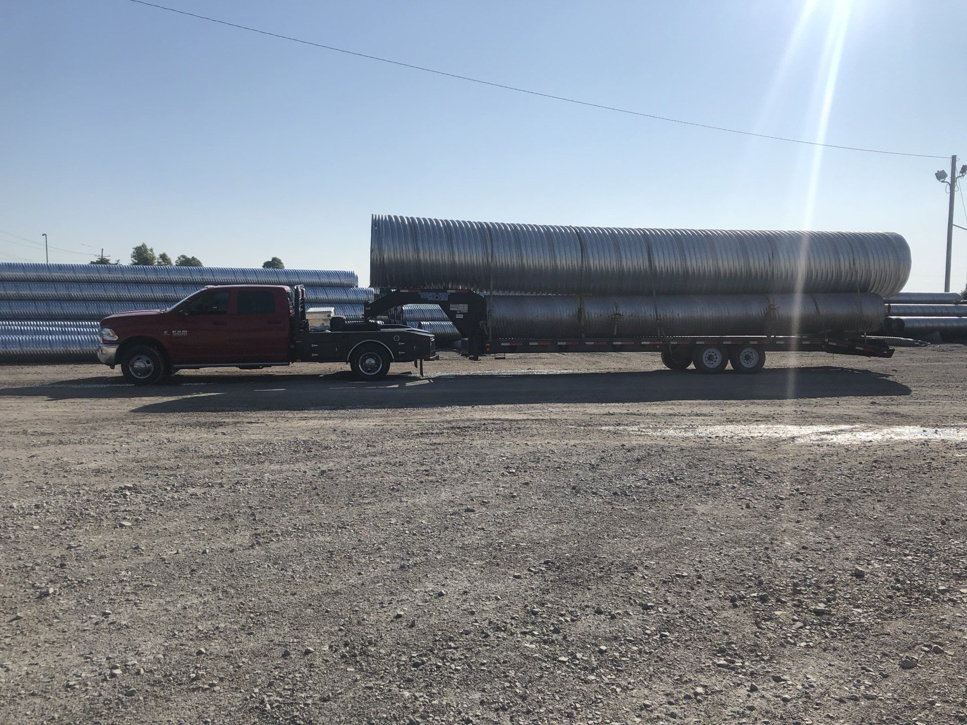 image of delivering culverts arkansas