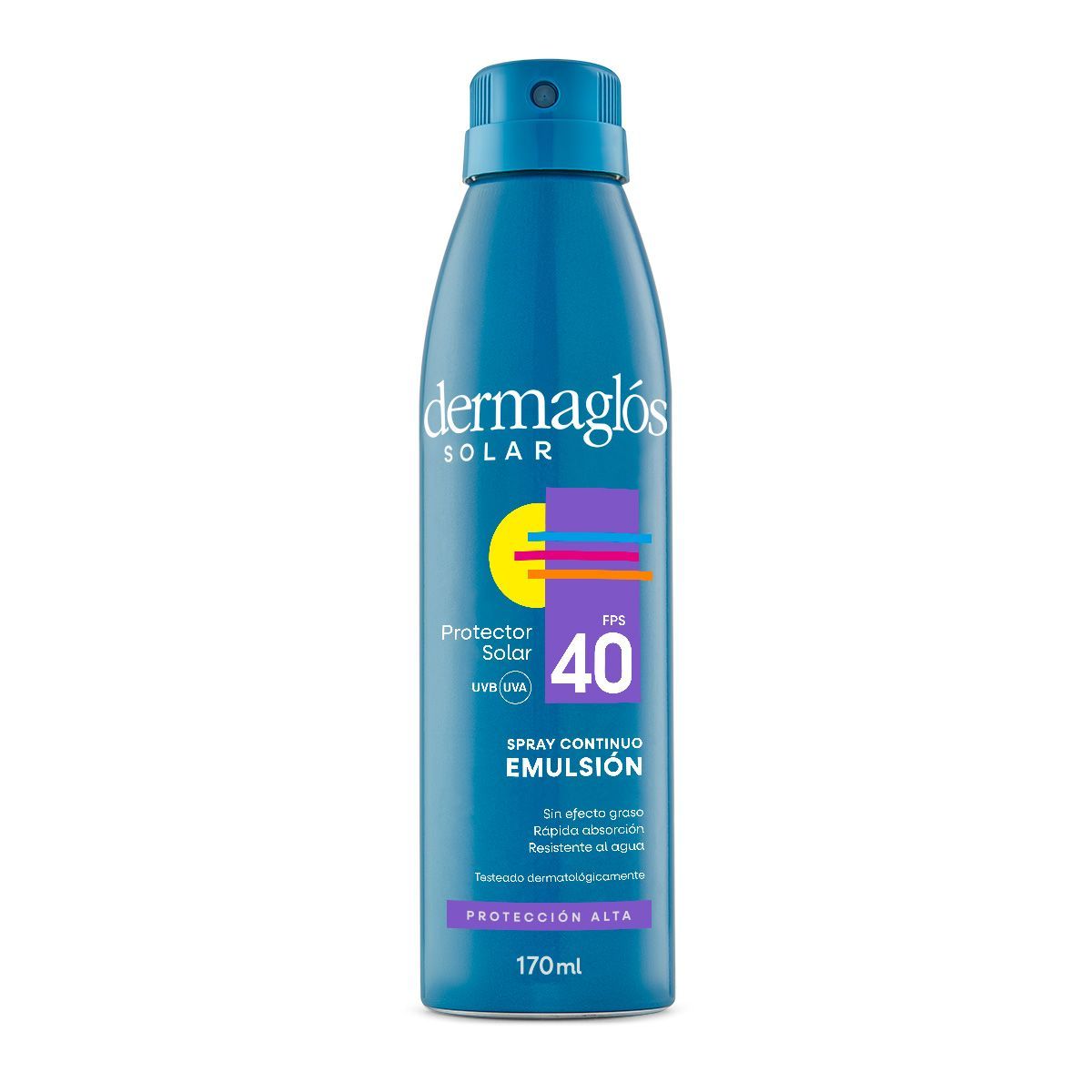 Dermaglós Solar Invisible Aerosol fps 40