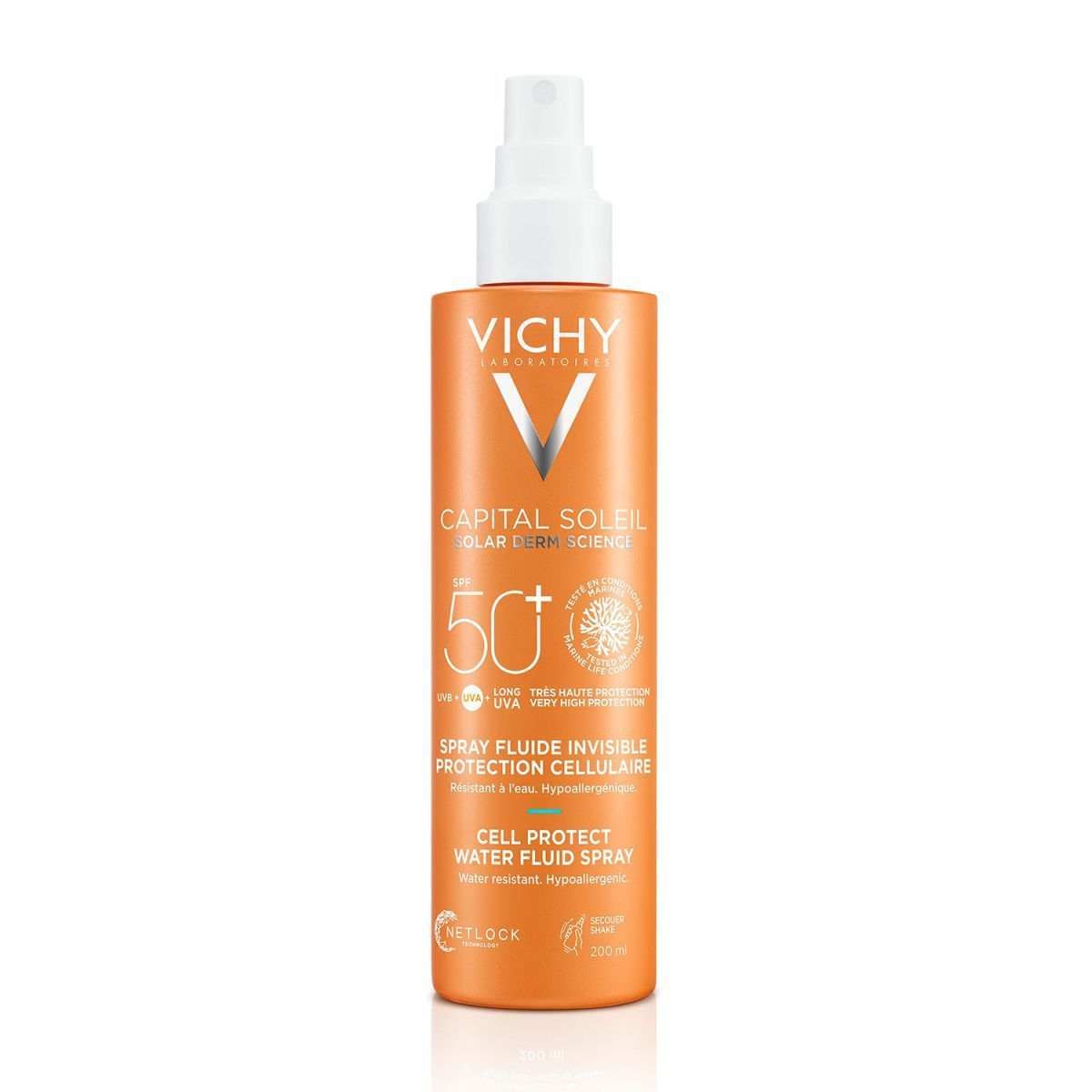 VICHY CAPITAL SOLEIL CELL PROTECT SPRAY FLUIDO INVISIBLE SPF 50+