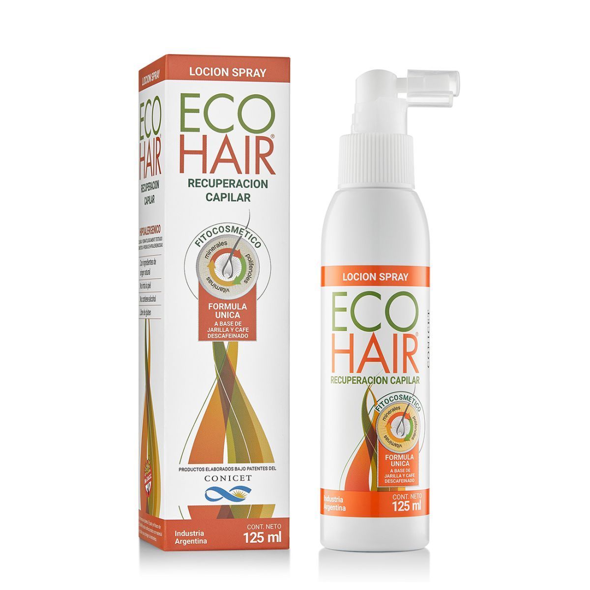 ECOHAIR RECUP CAP LOCION SPRAY X 125