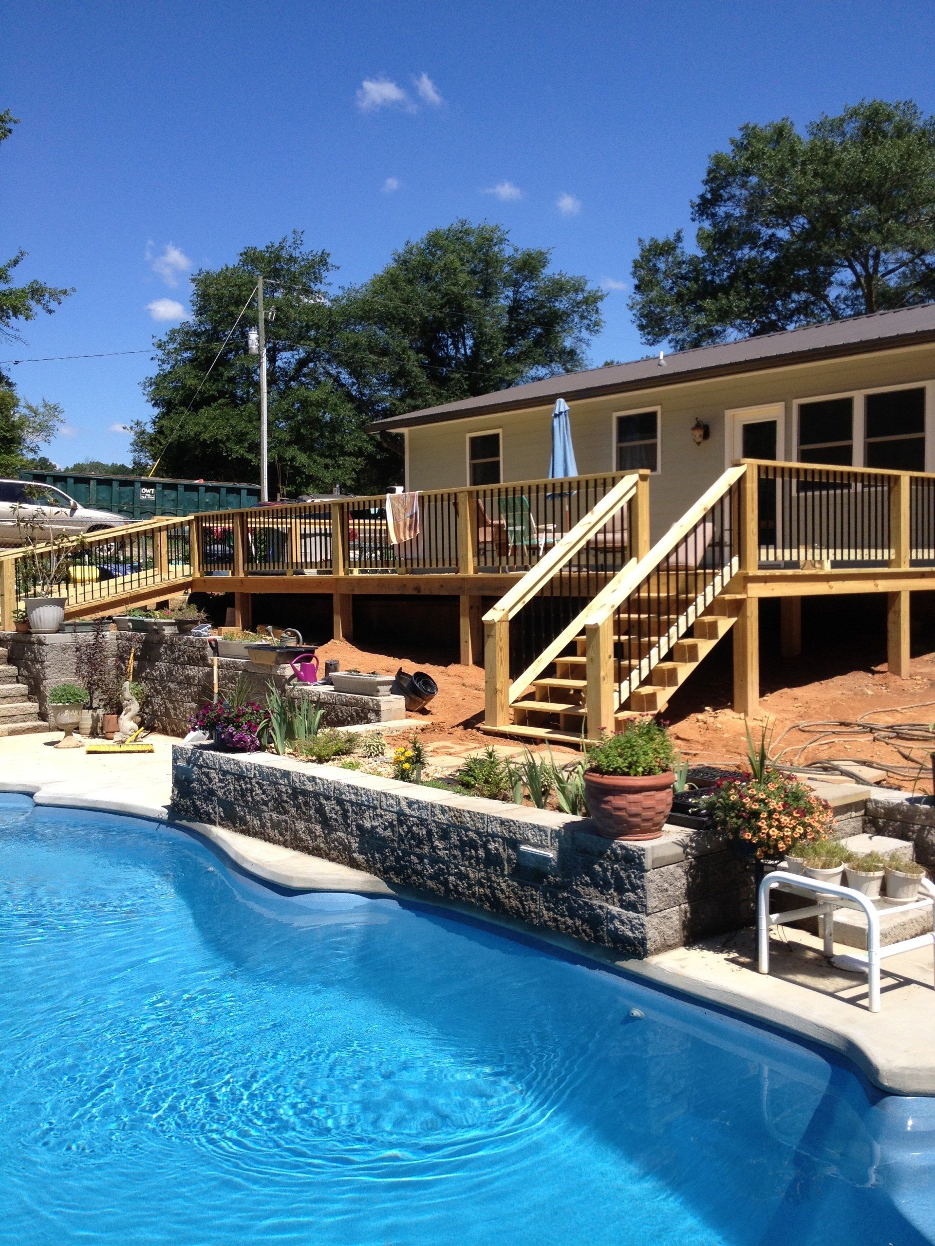 Custom Decks in Colbert, Georgia