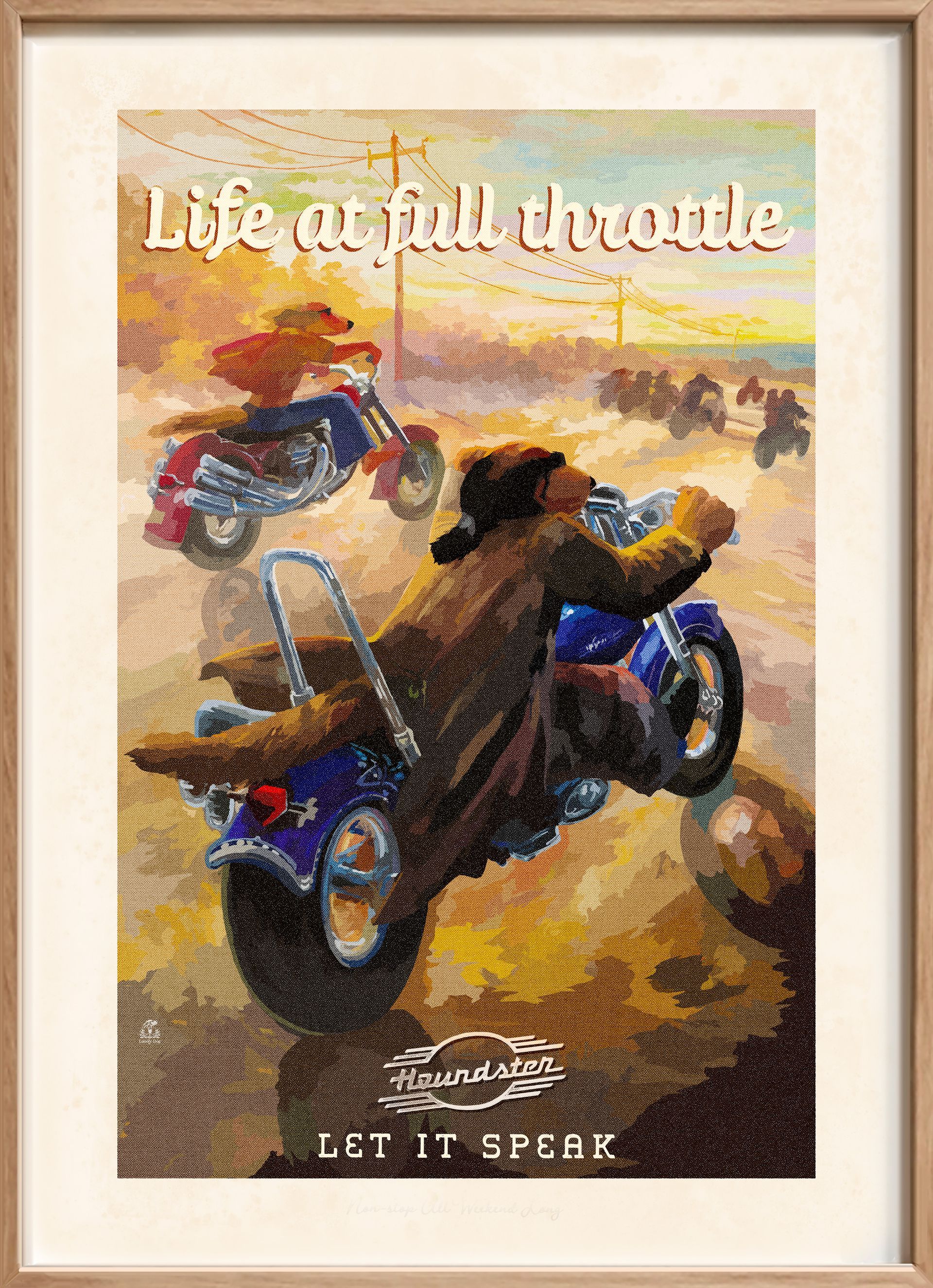 Vintage Poster - Bound for Beaconsfield