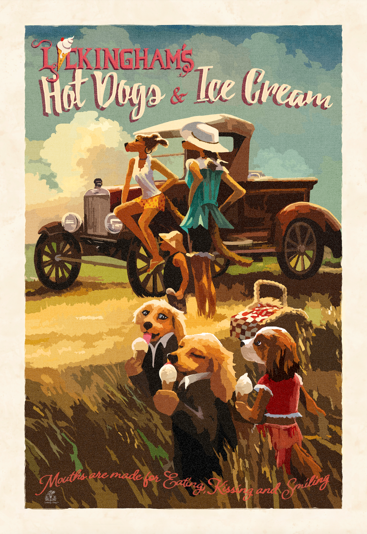 Vintage Poster - Summers End