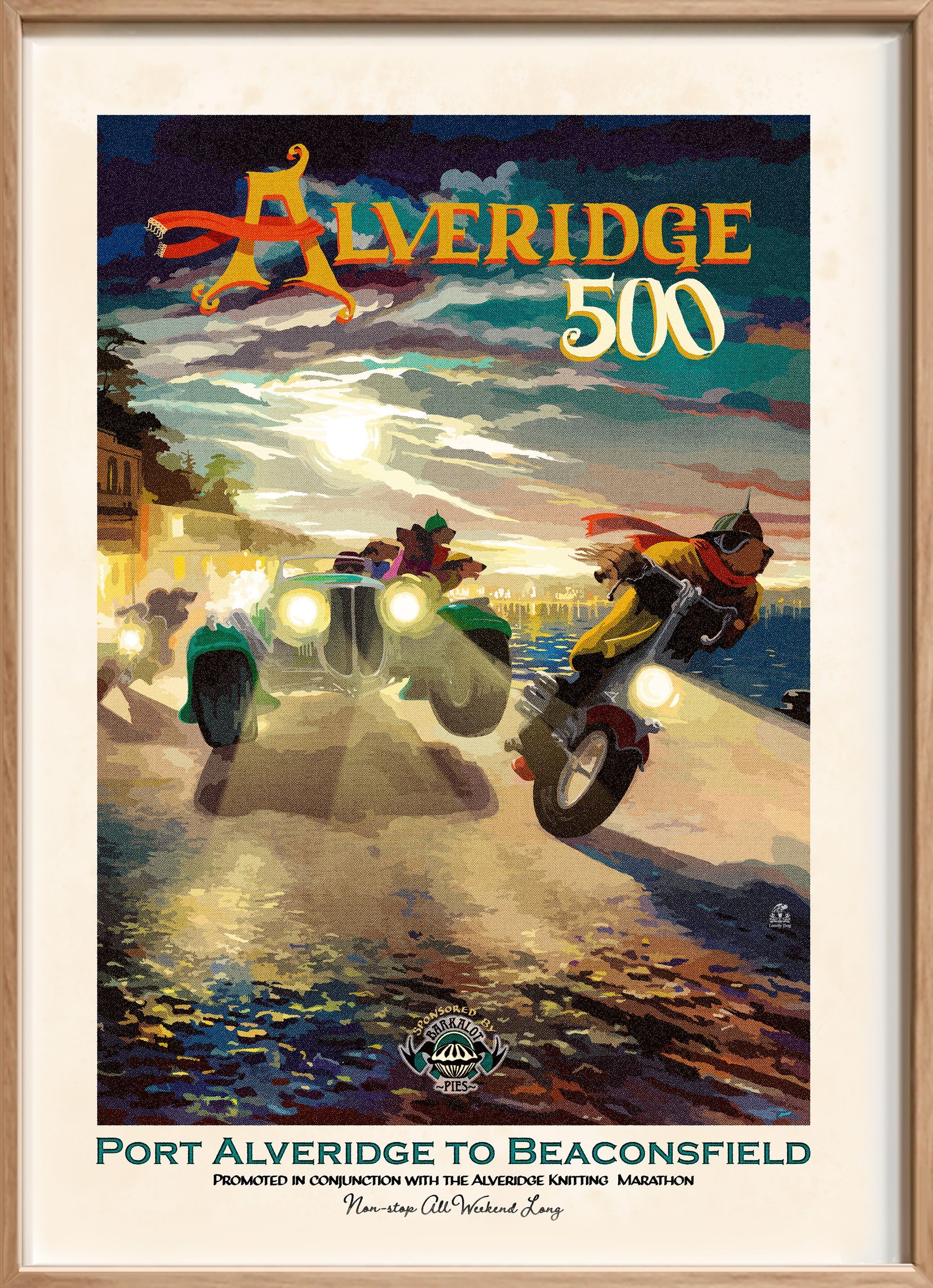 Vintage Poster - Alveridge 500