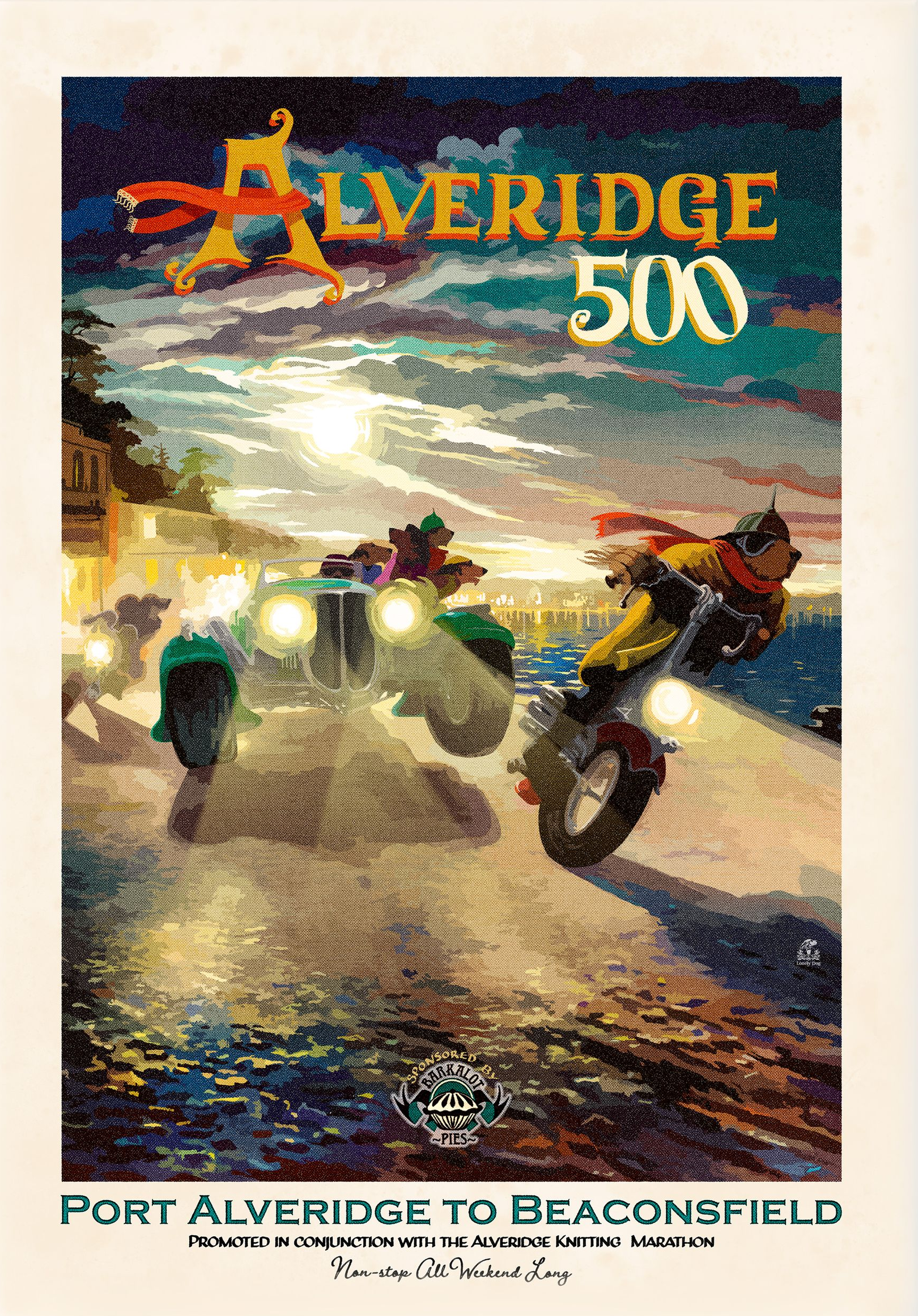 Vintage Poster - Alveridge 500