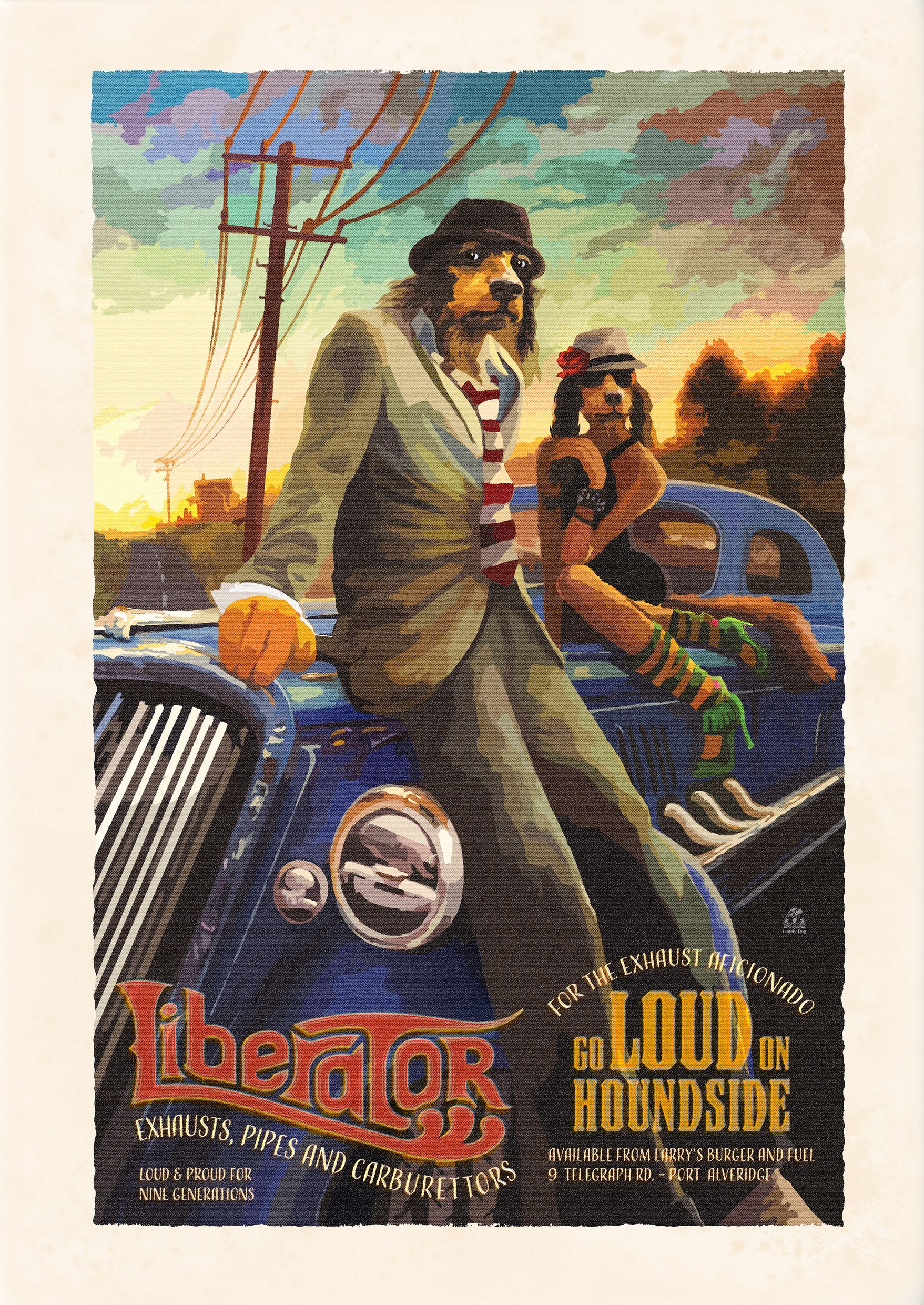 Vintage Poster - Dreamweaver