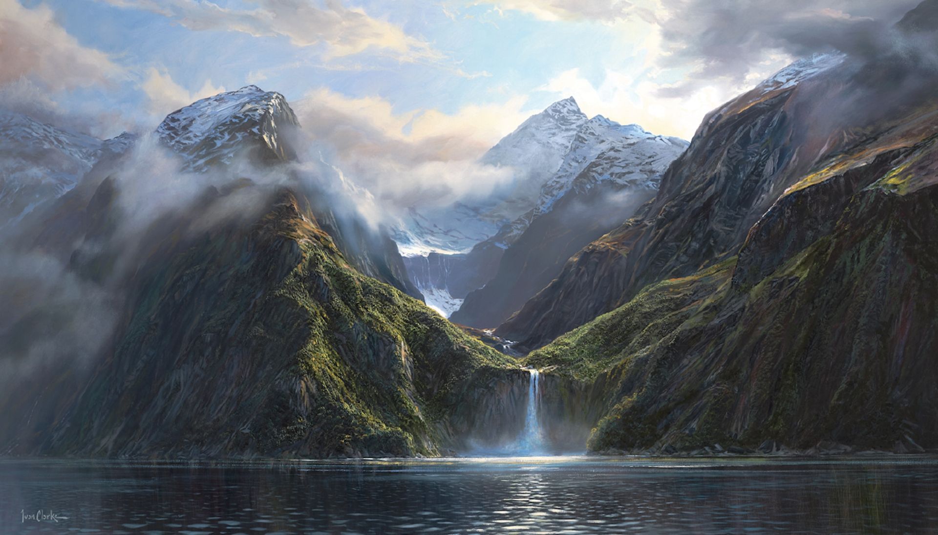 Stirling Falls - Fiordland NZ