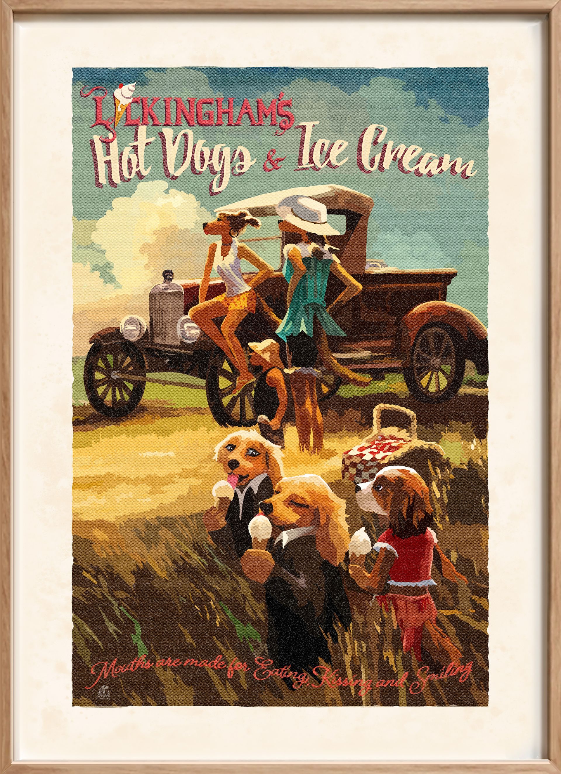 Vintage Poster - Summers End