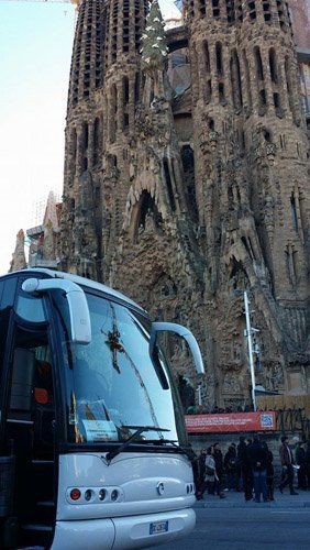 un bus a Barcellona