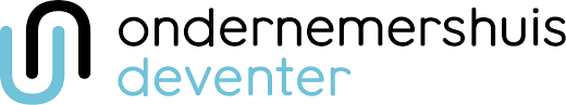 Een logo voor een bedrijf genaamd ondernemershuis deventer