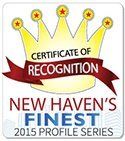 New Haven's Finest Certificate of Recognition