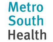 Metro South Health logo: teal 