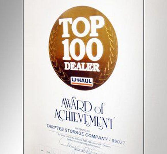 Top 100 Dealer Award of Achievement