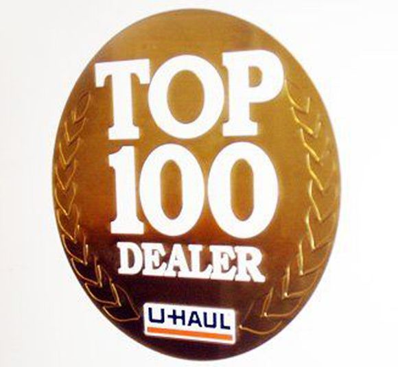 Top 100 Dealer U-Haul Badge