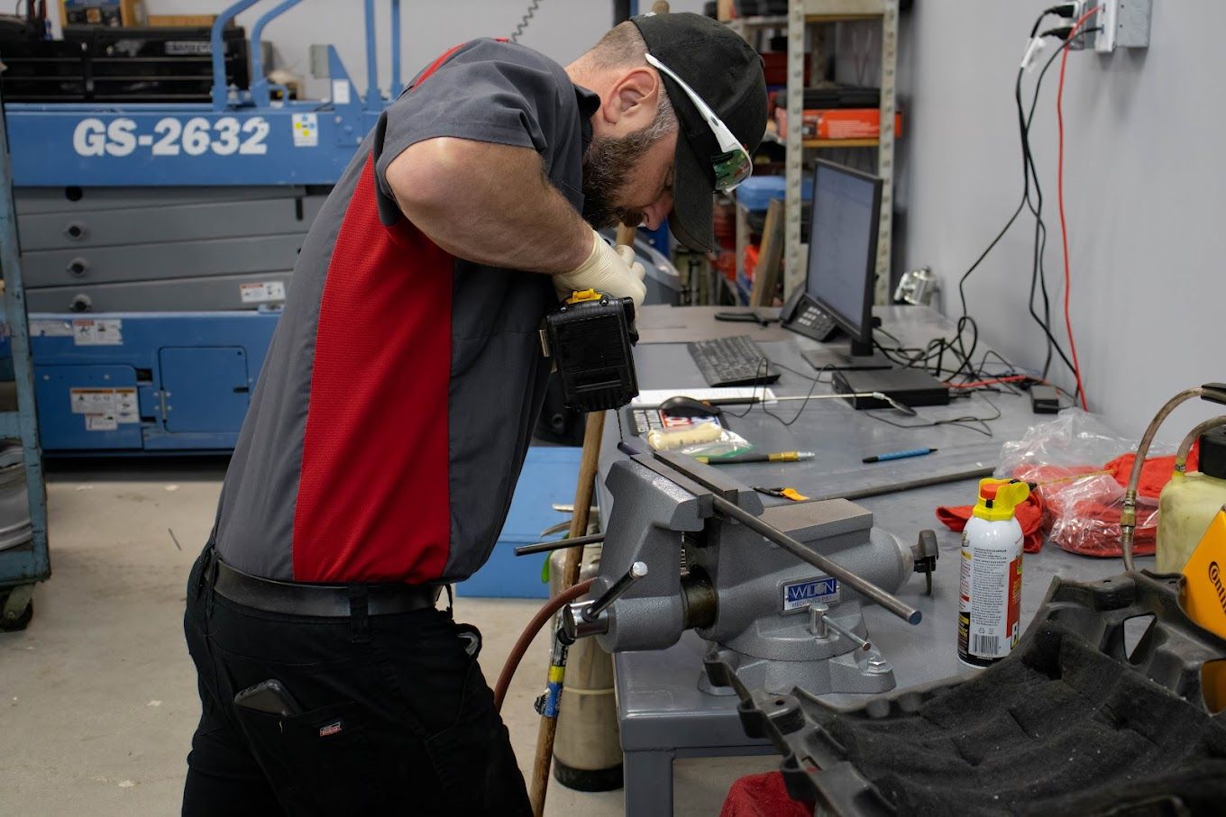 Mechanic in shop | Mike Johns Imports