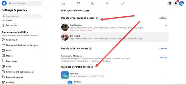 How Do I Grant Access To My FaceBook Business Page?