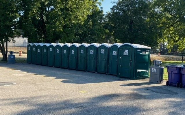 Set of Portable Toilets — Greenwood, SC — Boggero’s Portable Toilets